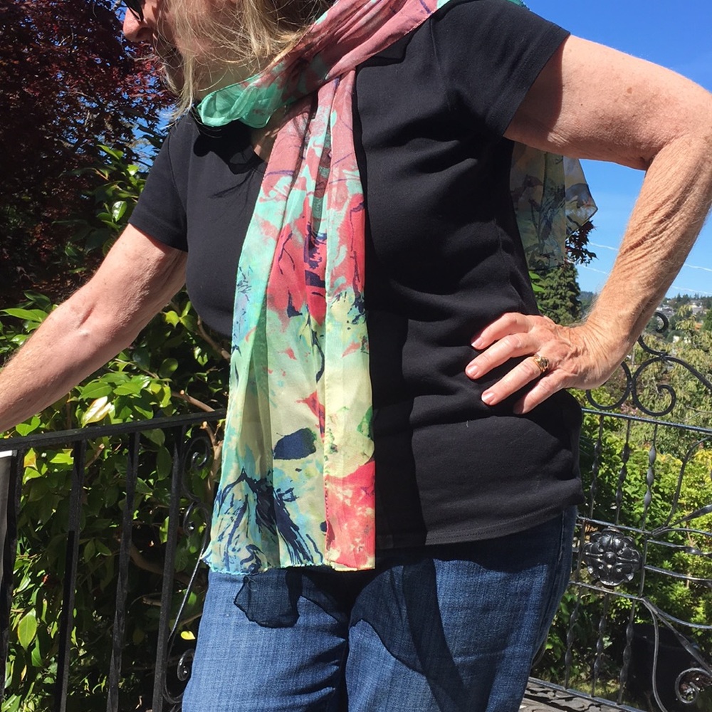 Light Thin Scarf - image 2